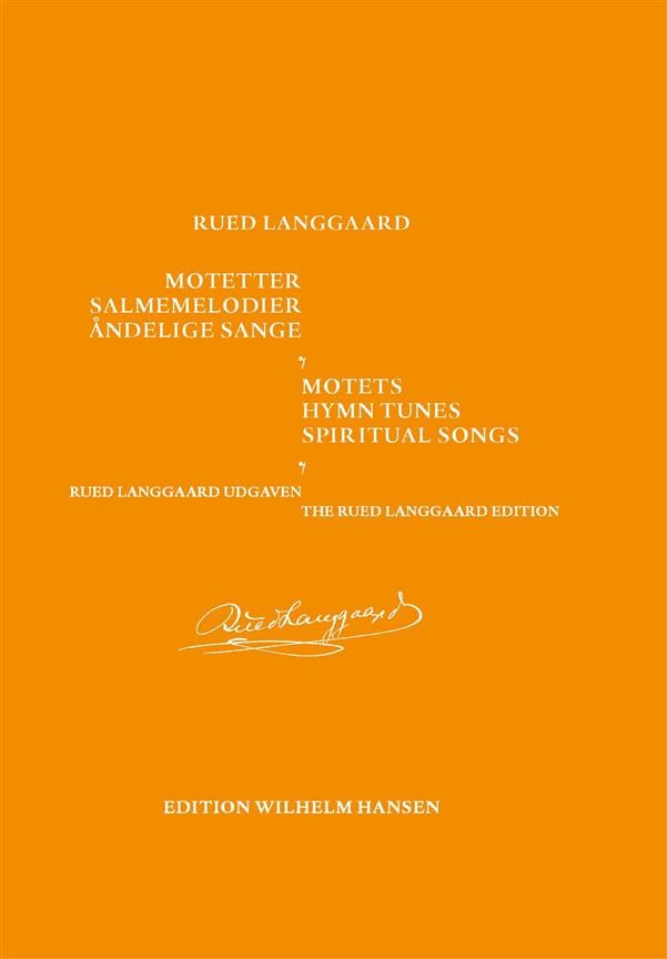 Motetter, Salmemelodier, Andelige Sange