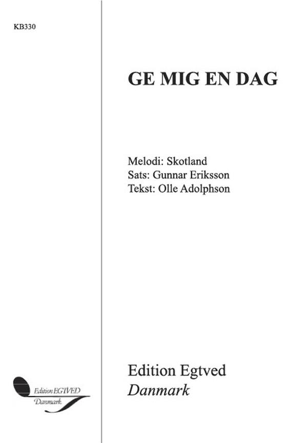 Ge Mig En Dag