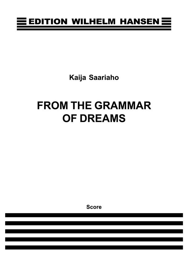 From The Grammar Of Dreams