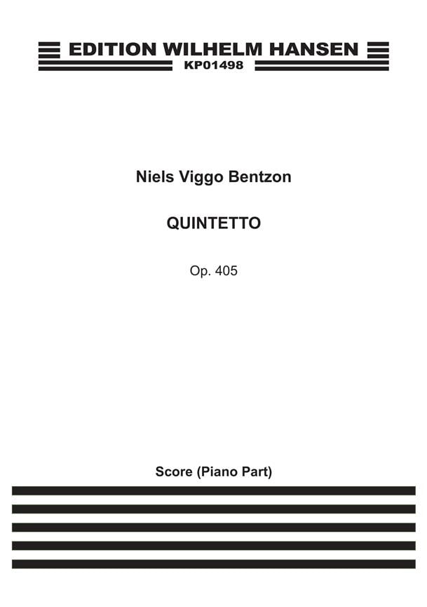 Quintetto Op.405 4flt/Pf Sc