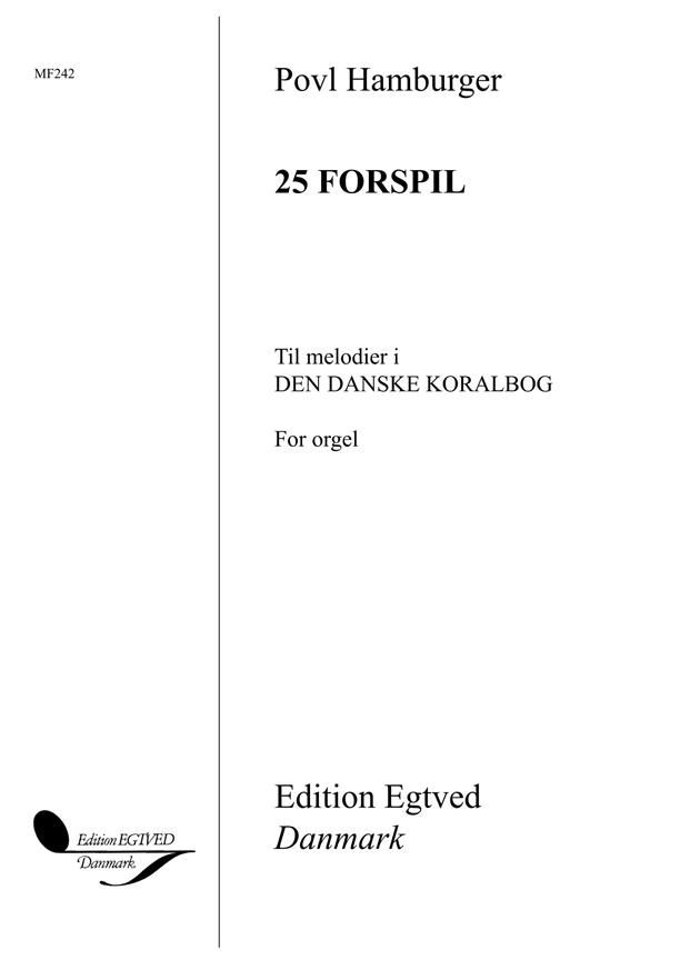 25 Forspil Til Melodier I Ddk