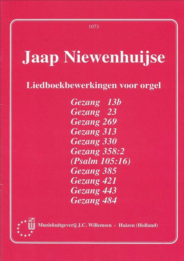 Liedboekbewerkingen Voor Orgel