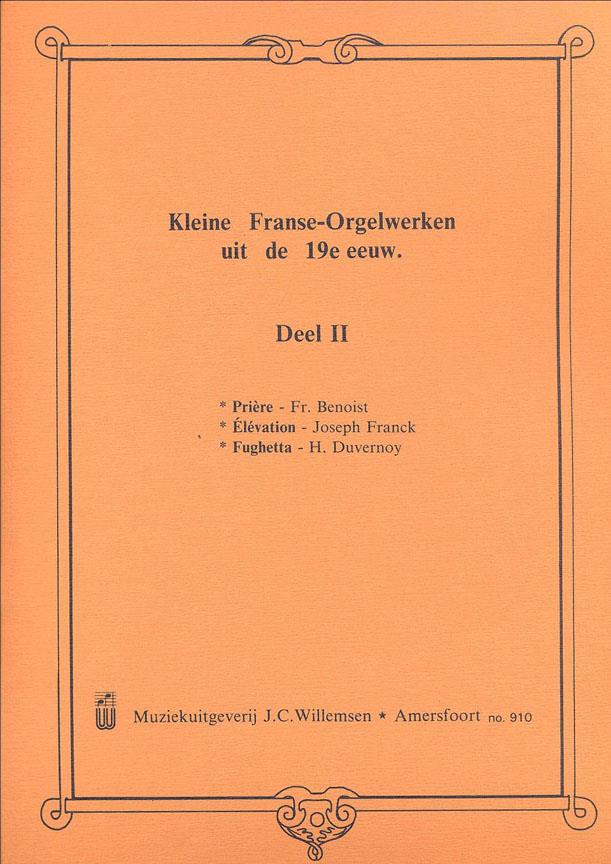 Kleine Franse Orgelwerken uit de 19e Eeuw 2