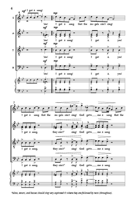 I Got a Song!