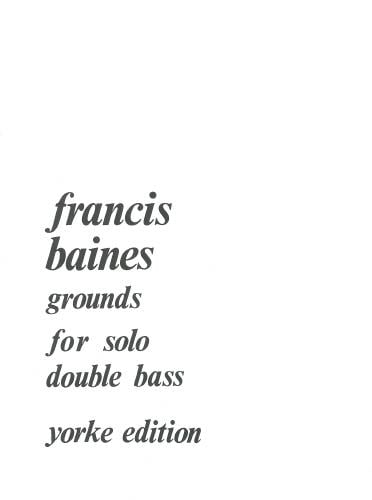 Grounds For Solo Double Bass