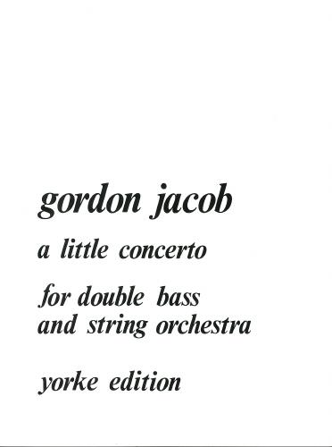 Little Concerto For Double Bass & String