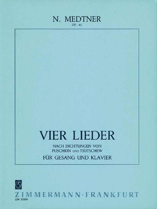 4 Lieder op. 45