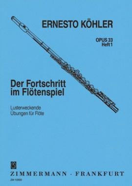 Der Fortschritt im Flötenspiel Op. 33 Heft 1