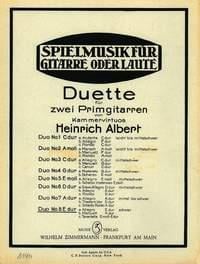 Acht Duette