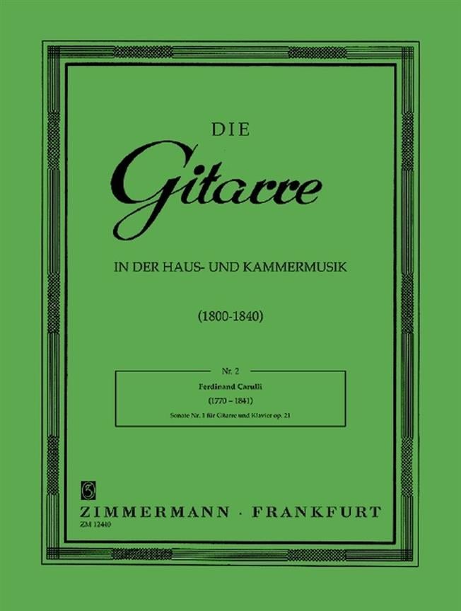 Sonate 1 Op.21