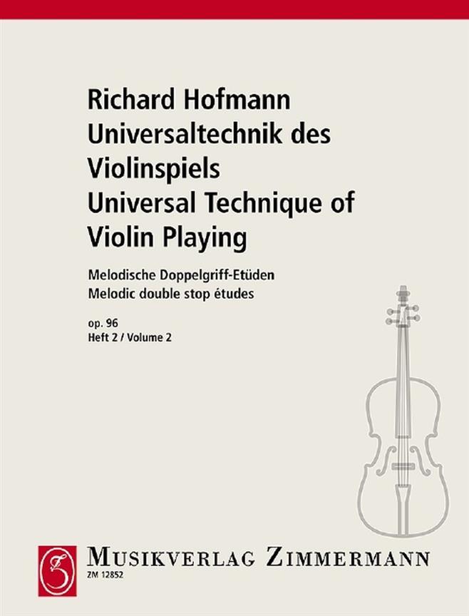 Universaltechnik des Violinspiels op. 96 Heft 2