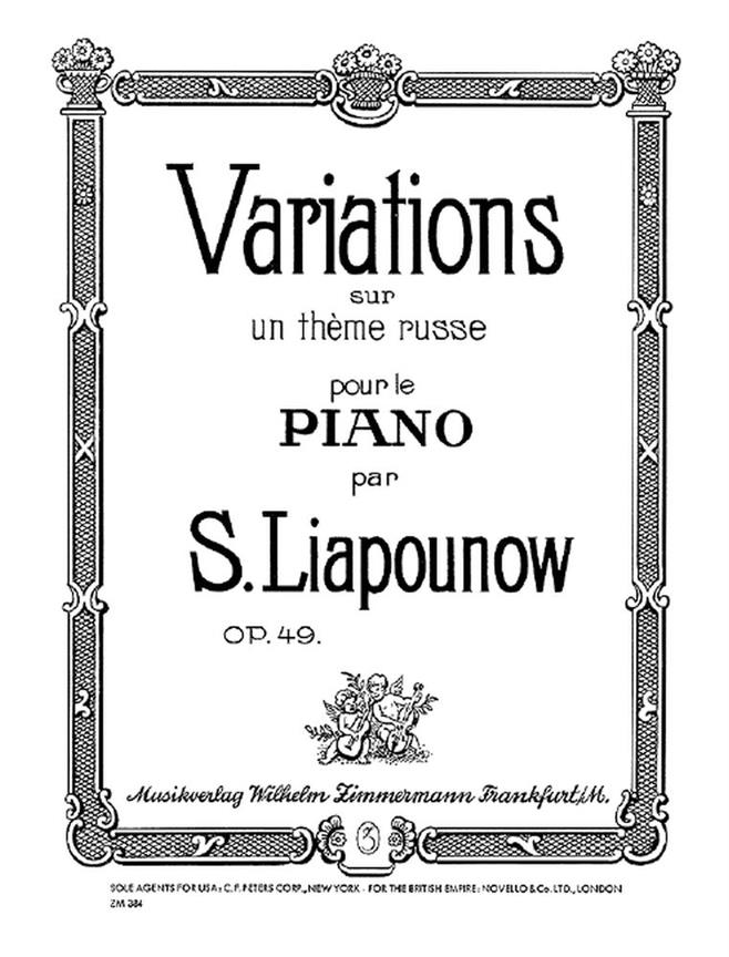 Variations op. 49