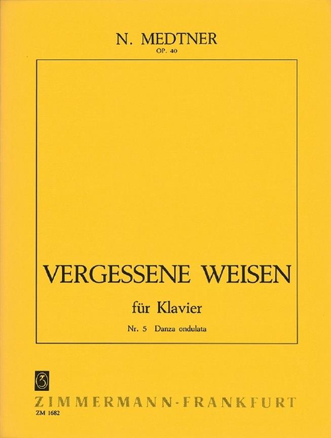 Vergessene Weisen op. 40