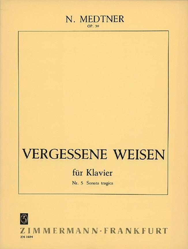 Vergessene Weisen op. 39