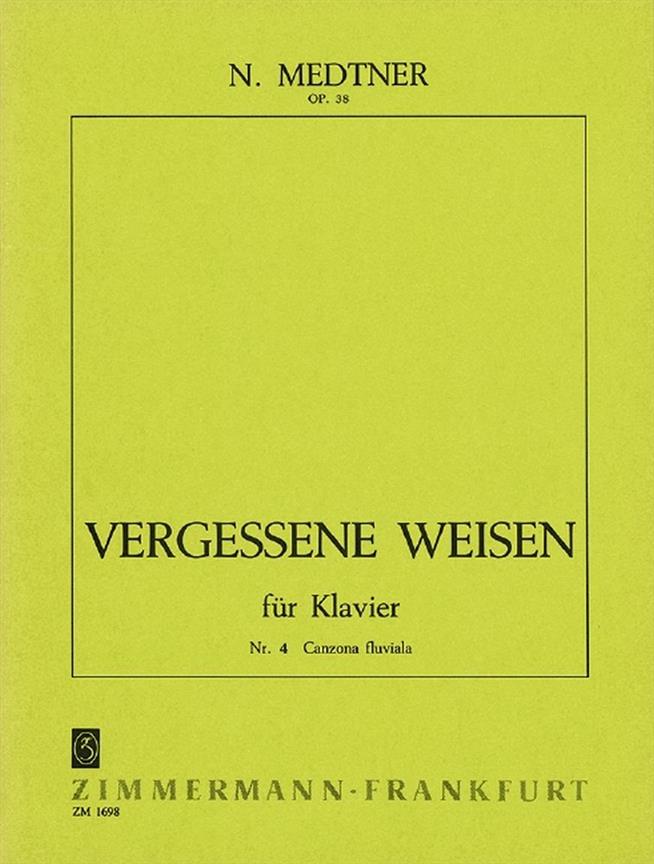 Vergessene Weisen op. 38 Nr. 4