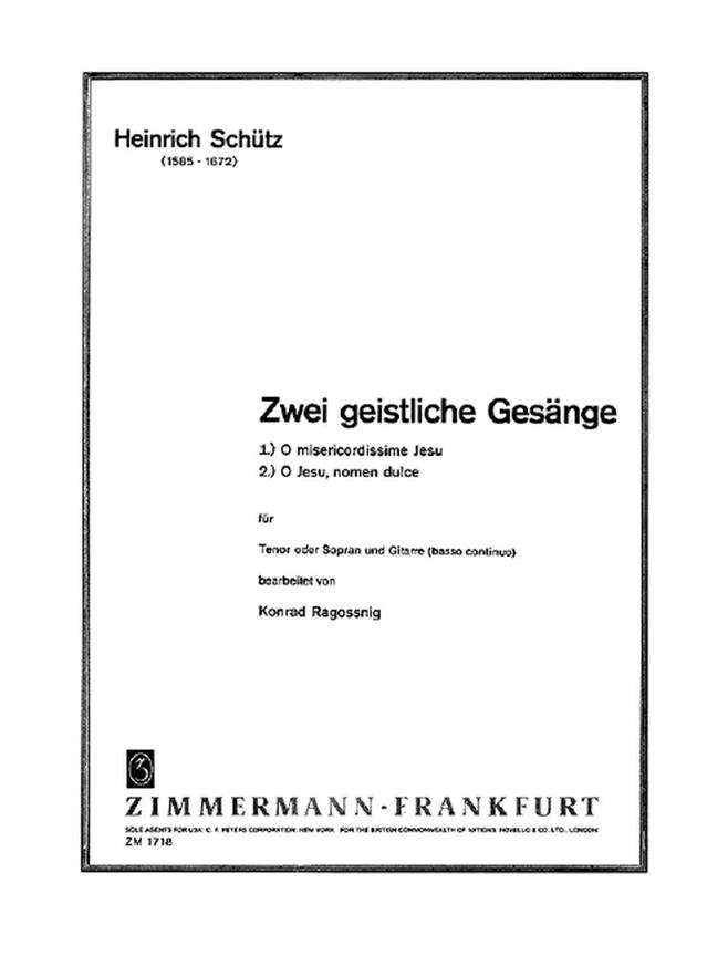 Zwei geistliche Gesänge