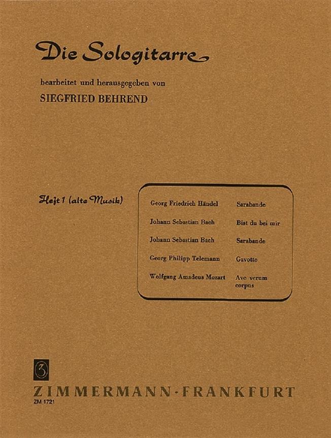 DIE SOLOGITARRE Heft 1