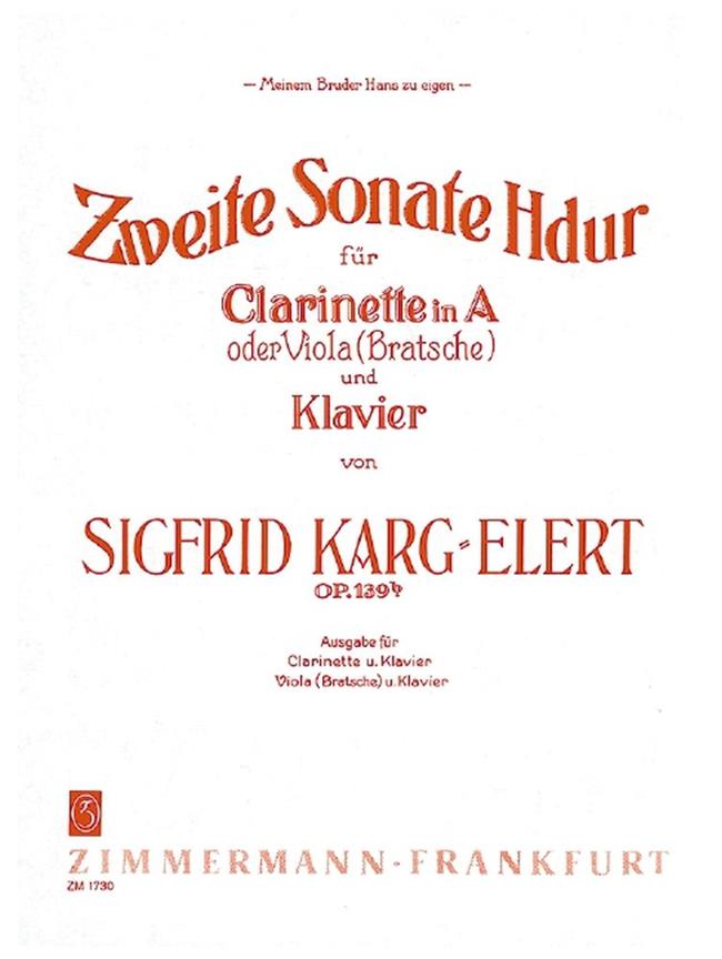 2. Sonate H-Dur op. 139b
