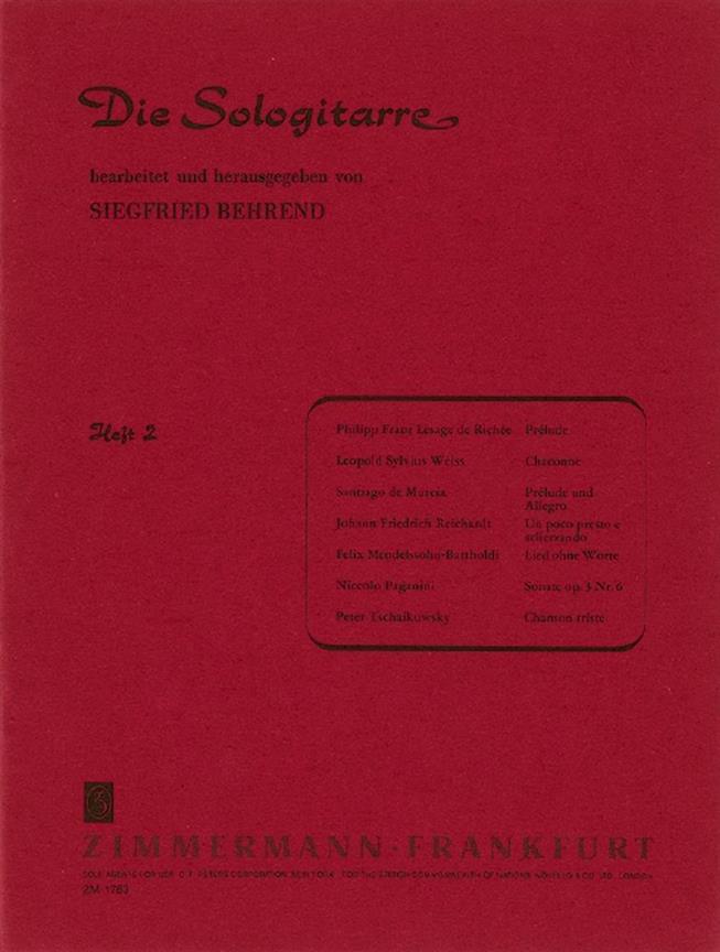 DIE SOLOGITARRE Heft 2