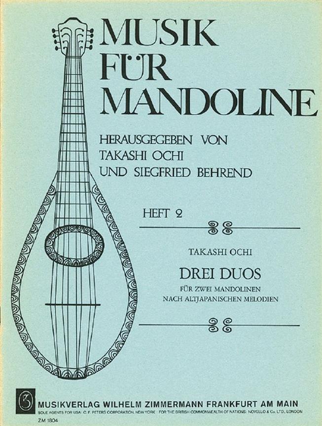 Drei Duos nach altjapanischen Melodien