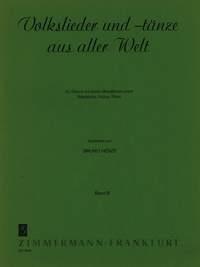 Volkslieder und -tänze aus aller Welt Heft 3