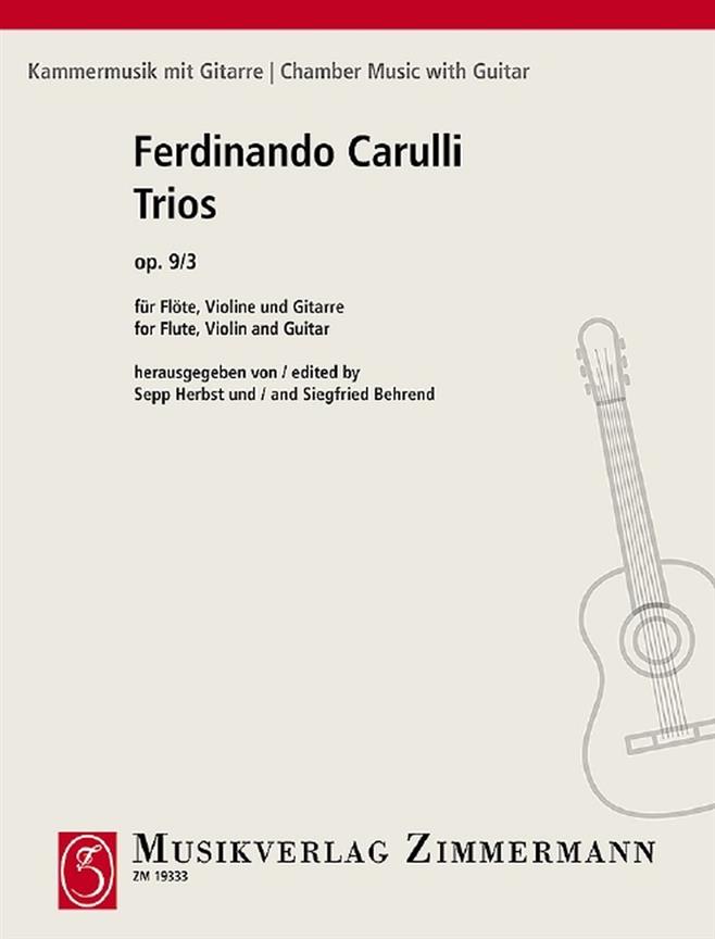 Trios op. 9/3 Heft 3