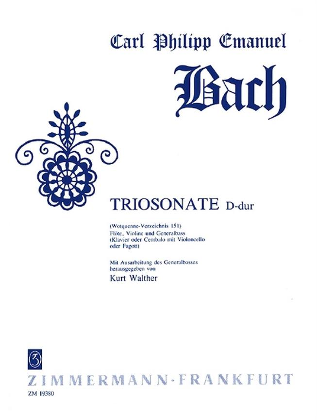 Triosonate D-Dur Wq 151