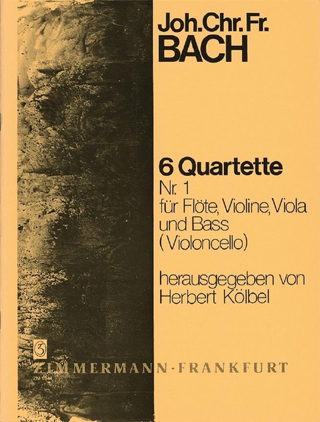 Sechs Flötenquartette Nr. 1