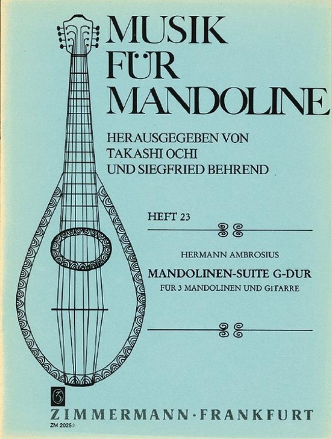 Mandolinen-Suite G-Dur