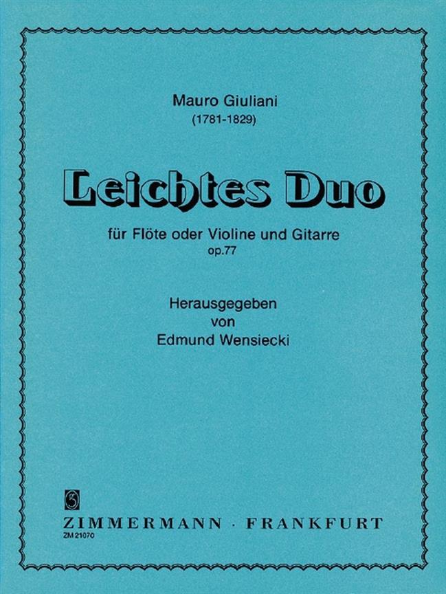 Leichtes Duo op. 77