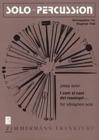 I com el cant del rossinyol