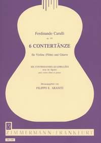 Sechs Contertänze op. 193