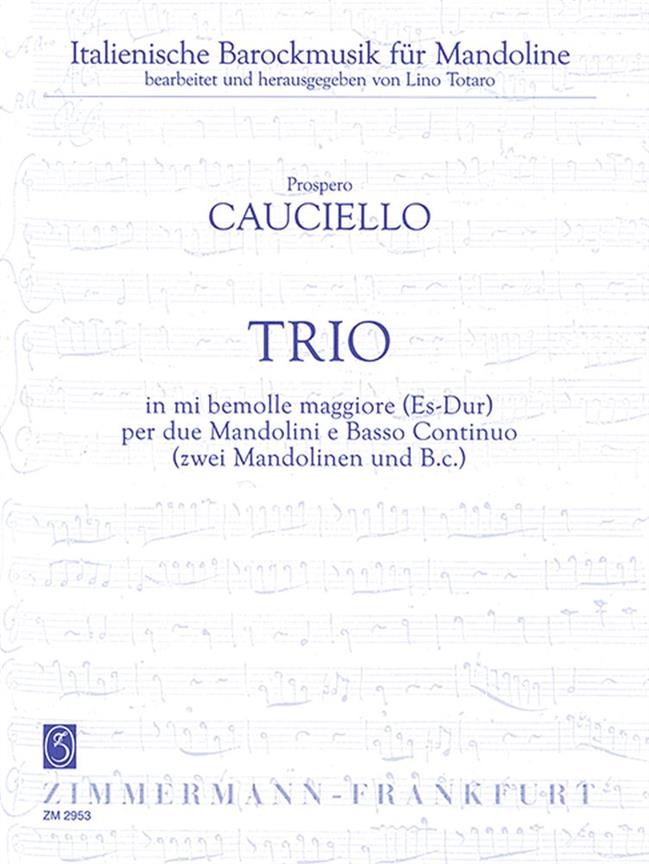 Trio per due Mandolini e Basso Continuo