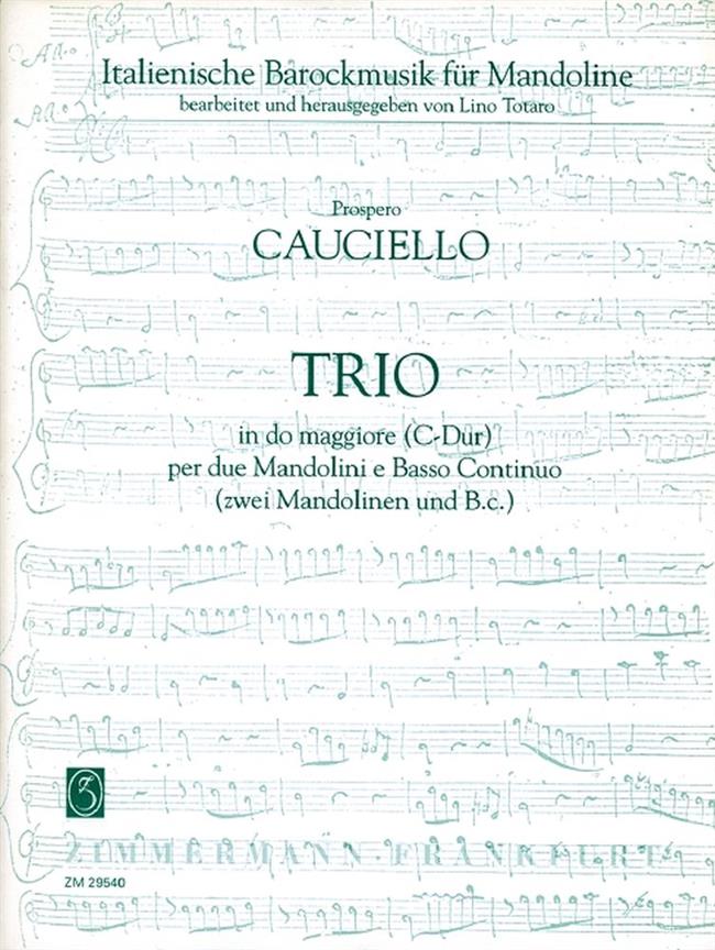 Trio per due Mandolini e Basso Continuo