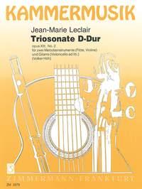 Triosonate D-Dur op. 13/2