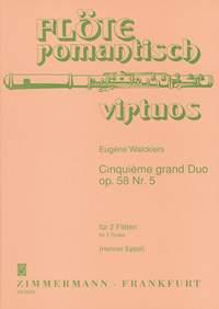 Cinquième Grand Duo g-Moll op. 58/5
