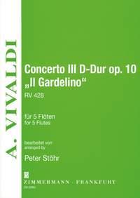 Concerto III D-Dur Il Gardelino