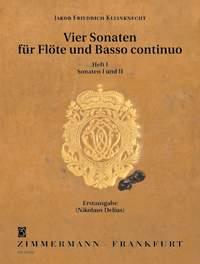 Vier Sonaten Heft 1