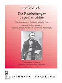 Die Bearbeitungen mit Altflöten