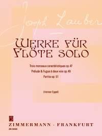 Partita-Prélude & Fugue à 2 voix pour flûte seule