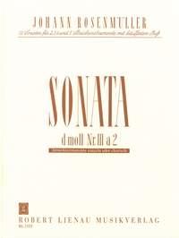 Sonata 3 d-Moll a 2