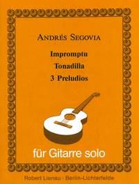 Impromptu, Tonadilla, 3 Preludios