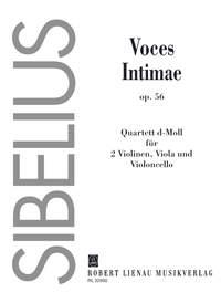 Streichquartett d-Moll Voces intimae op. 56