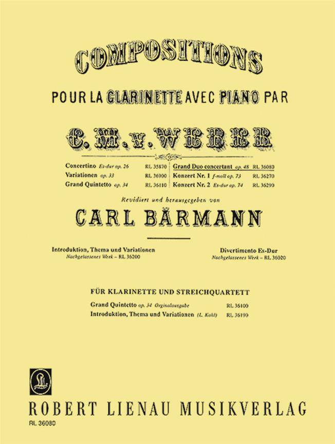 Grand Duo concertant op. 48
