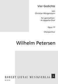 Vier A-cappella-Chöre op. 17