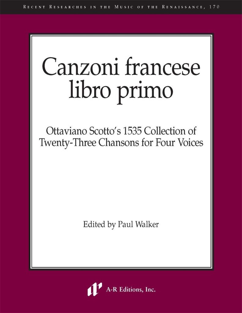 Canzoni Francese - Libro Primo