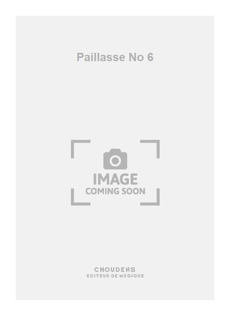 Paillasse No 6