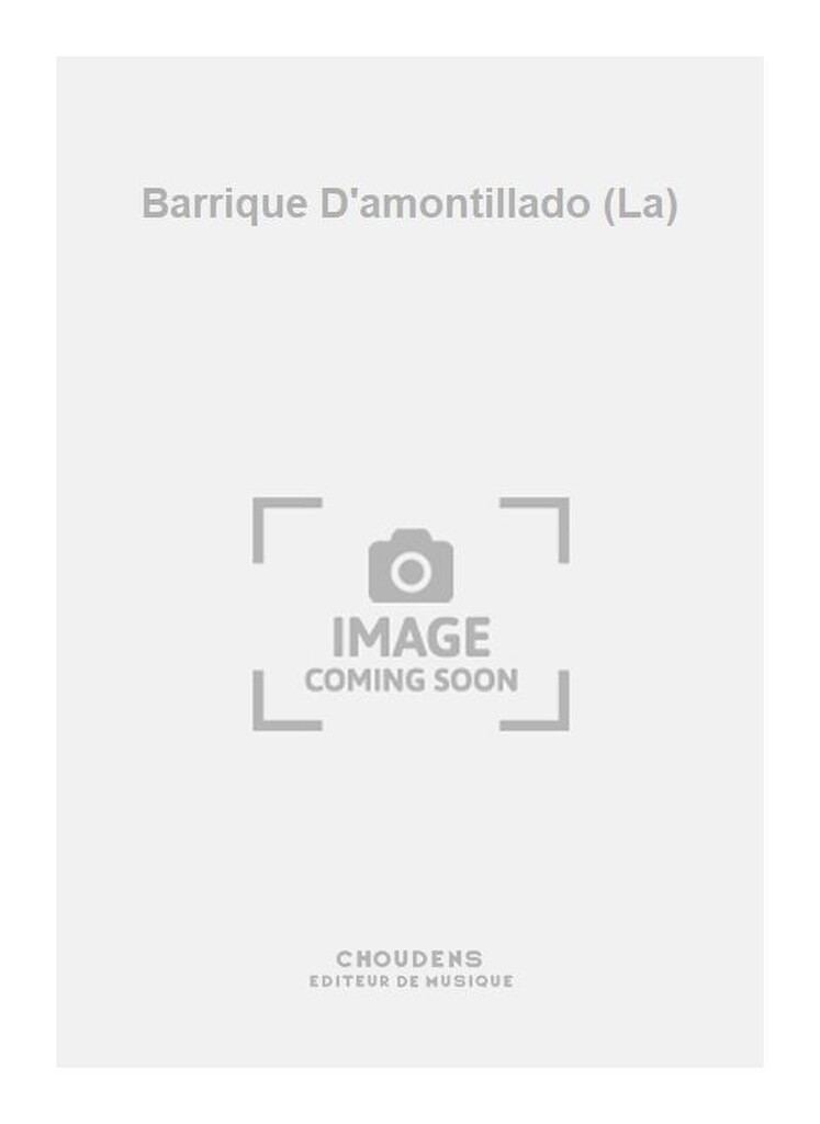 Barrique D'amontillado (La)