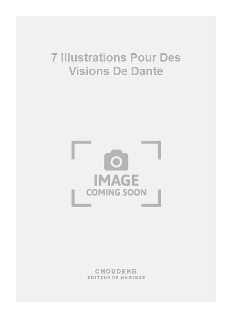 7 Illustrations Pour Des Visions De Dante