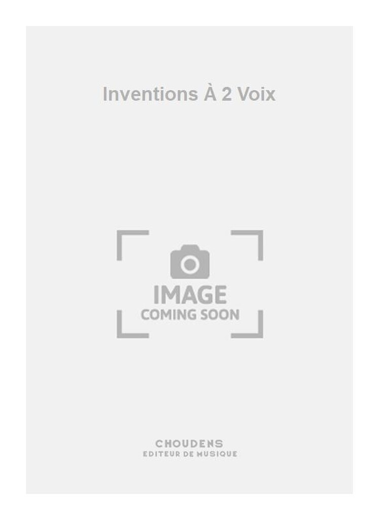 Inventions À 2 Voix